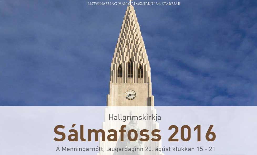 Hallgrímskirkja - Sálmafoss 2016