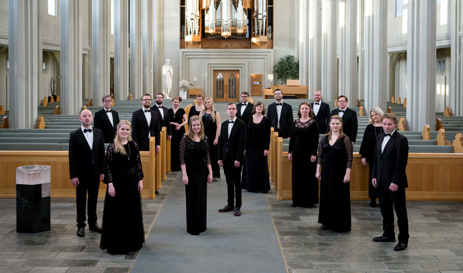 Choir concert in Hallgrimskirkja