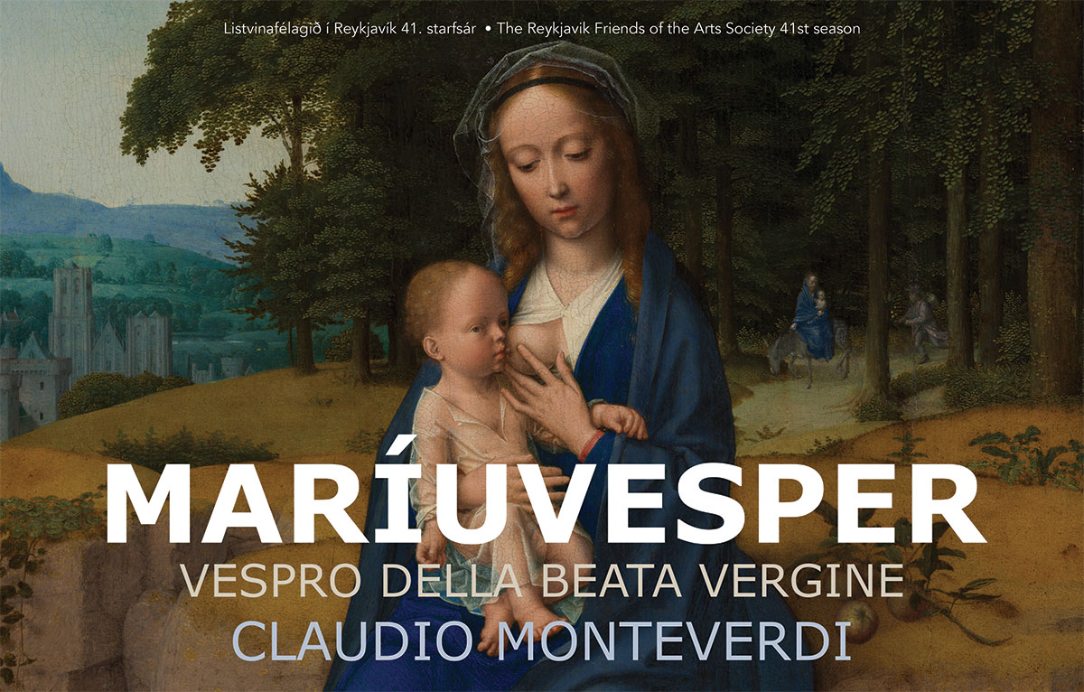 MARÍUVESPER EFTIR CLAUDIO MONTEVERDI- hátíðartónleikar í Eldborg 3. des kl. 20